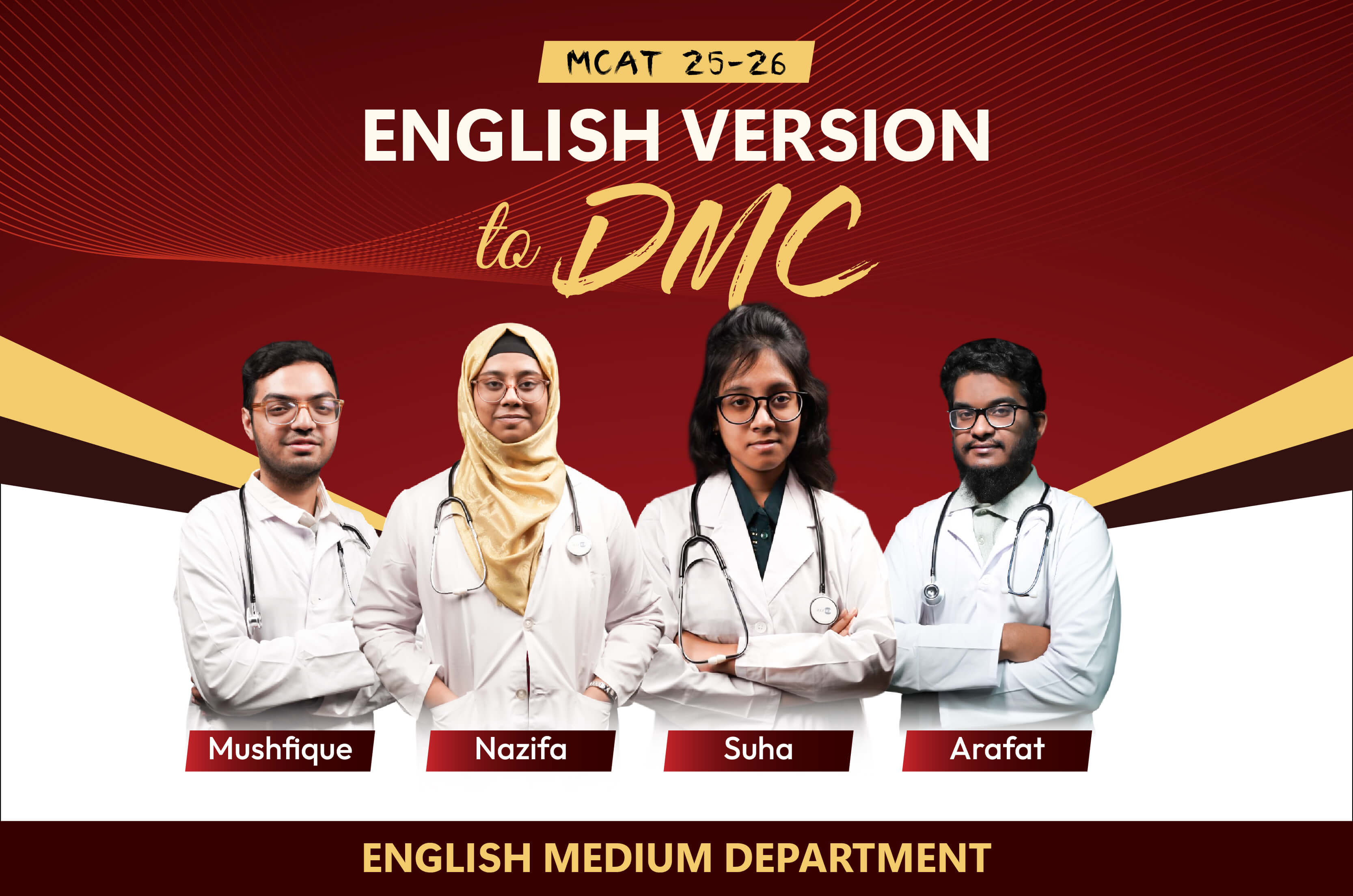 Podcast host recording